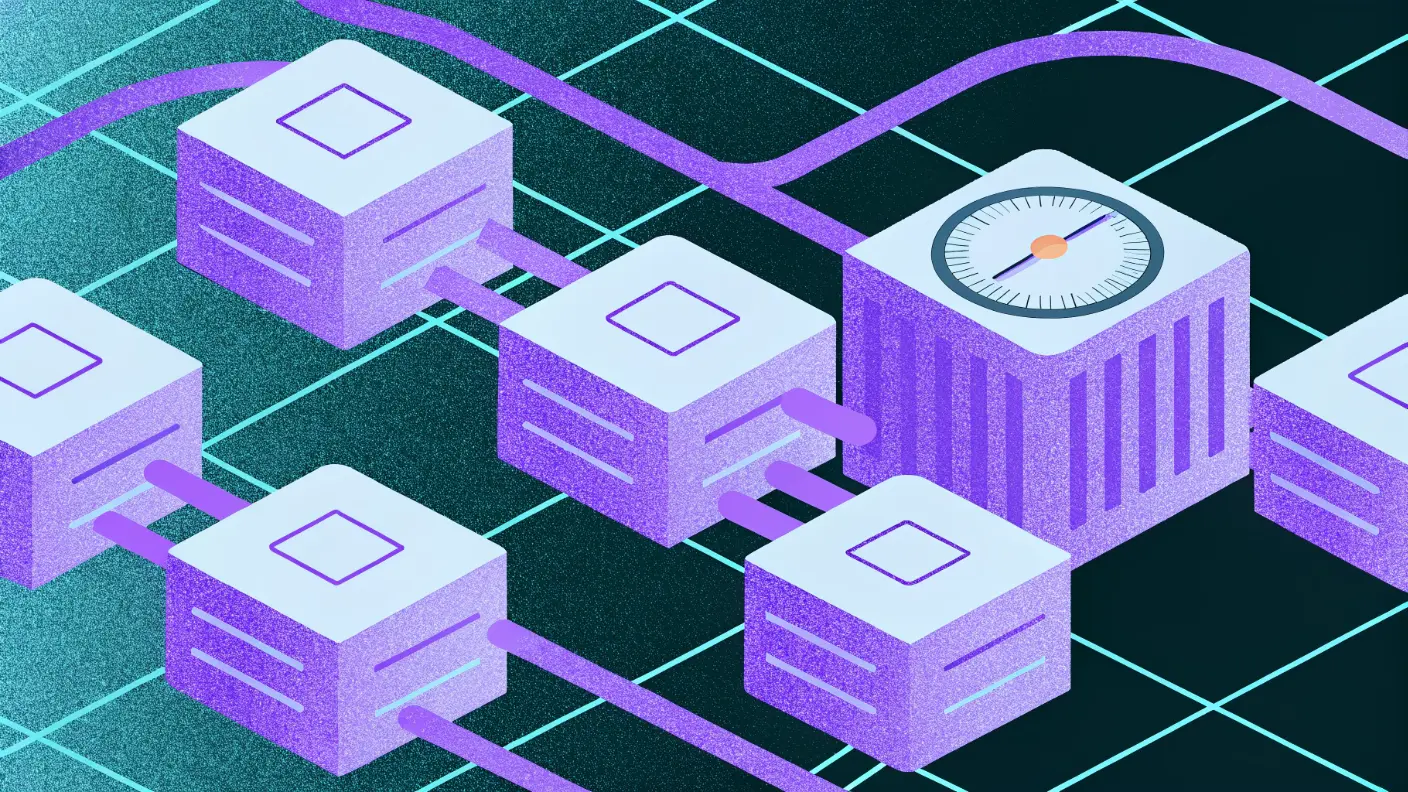 Modular architecture blocks representing scalable code